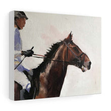 Load image into Gallery viewer, Horse riding Painting, horse Poster, horse Wall art, Canvas Print , Fine Art - from original oil painting by James Coates