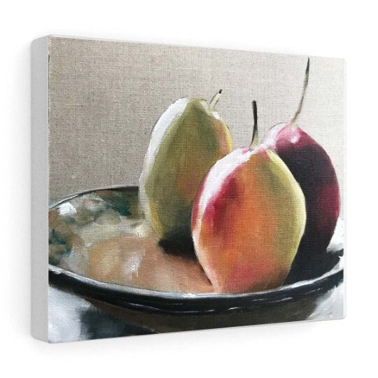 Fruit shop oil painting