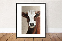 Load image into Gallery viewer, Cow Painting, Cow art, Cow Print ,Fine Art ,from original oil painting by James Coates