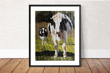 Load image into Gallery viewer, Cows Painting, Cow art, Cow Print, Fine Art - from original oil painting by James Coates