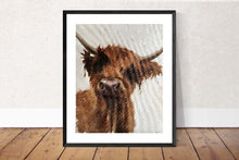 Load image into Gallery viewer, Cow Painting, Cow art, Cow Print ,Fine Art ,from original oil painting by James Coates