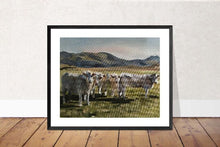 Load image into Gallery viewer, Cow Painting, Cow art, Cow Print ,Fine Art ,from original oil painting by James Coates