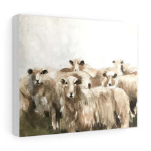 Load image into Gallery viewer, Sheep Painting, poster, Canvas Print, Fine Art - from original oil painting by James Coates