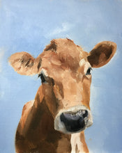 Load image into Gallery viewer, Cow Painting, Prints, Canvas, Posters, Originals, Commissions, Fine Art - from original oil painting by James Coates