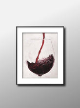 Load image into Gallery viewer, Red Wine Painting, Prints, Canvas, Posters, Originals, Commissions, Fine Art from original oil painting by James Coates