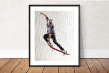 Load image into Gallery viewer, Skateboarder Painting,PRINTS, Canvas Poster, Commissions, Fine Art - from original oil painting by James Coates