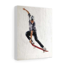 Load image into Gallery viewer, Skateboarder Painting,PRINTS, Canvas Poster, Commissions, Fine Art - from original oil painting by James Coates