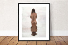 Load image into Gallery viewer, Woman Bathing Painting , PRINTS, Canvas, Posters, Fine Art, commissions, from original oil painting by James Coates