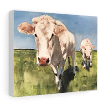 Load image into Gallery viewer, Cow Painting,PRINT, Canvas, Commissions , Cow art, ,Fine Art ,from original oil painting by James Coates