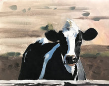 Load image into Gallery viewer, Cow Painting,PRINT, Canvas, Commissions , Cow art, ,Fine Art ,from original oil painting by James Coates