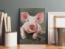 Load image into Gallery viewer, This Little Piggy - A2 Canvas Print