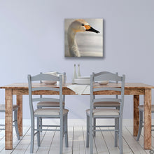 Load image into Gallery viewer, The Lone Swan - Canvas Wall Art Print