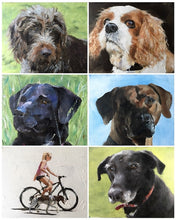 Load image into Gallery viewer, Pet Portrait - Custom Oil Paintings of Dogs and Cats
