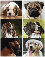 Load image into Gallery viewer, Pet Portrait - Custom Oil Paintings of Dogs and Cats
