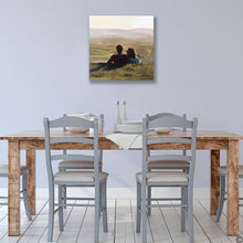 Load image into Gallery viewer, Couple on Hillside - Canvas Wall Art Print
