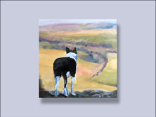 Load image into Gallery viewer, Collie Dog on Hillside - Canvas Wall Art Print
