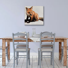 Load image into Gallery viewer, Fox Cub - Canvas Wall Art Print
