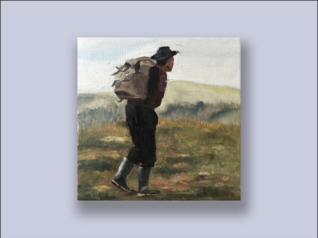 Out on the Hill - Canvas Wall Art Print