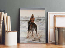 Load image into Gallery viewer, Horse in the Sea  - A2 Canvas Print
