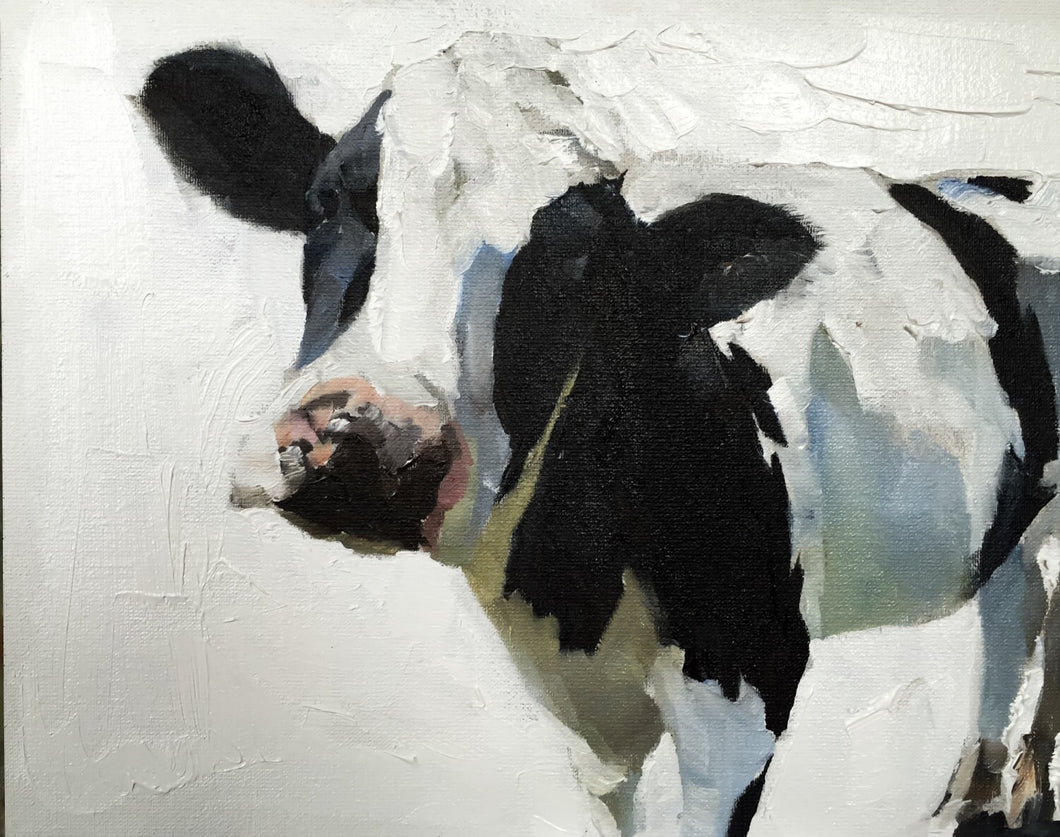 Cow Painting - Cow art - Cow Print - Fine Art - from original oil painting by James Coates