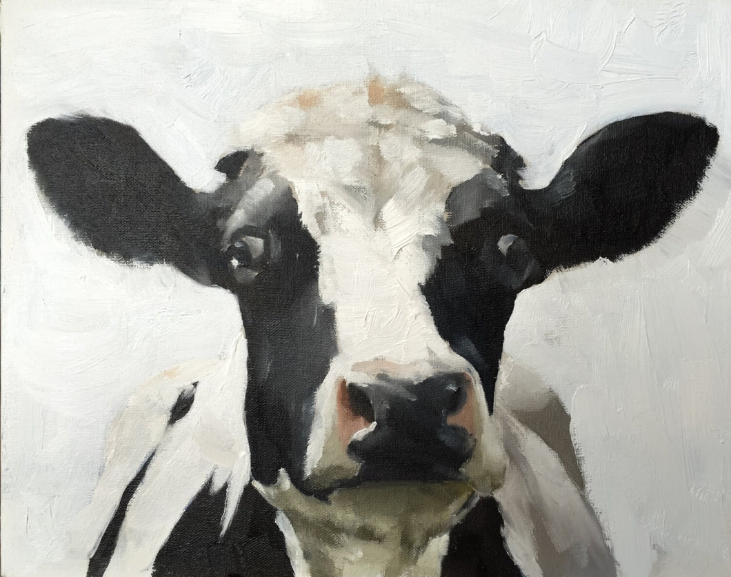 Cow Painting -Cow art - Cow Print - Fine Art - from original oil painting by James Coates