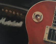 Load image into Gallery viewer, Guitar Painting, PRINTS, Canvas, Posters, Commissions,  Fine Art - from original oil painting by James Coates
