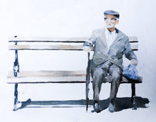 Load image into Gallery viewer, People  - Painting - Poster - Wall art - Canvas Print - Fine Art - from original oil painting by James Coates
