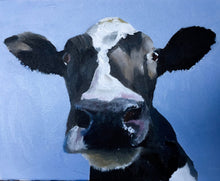 Load image into Gallery viewer, Cow Painting, Cow art, Cow Print, Fine Art - from original oil painting by James Coates
