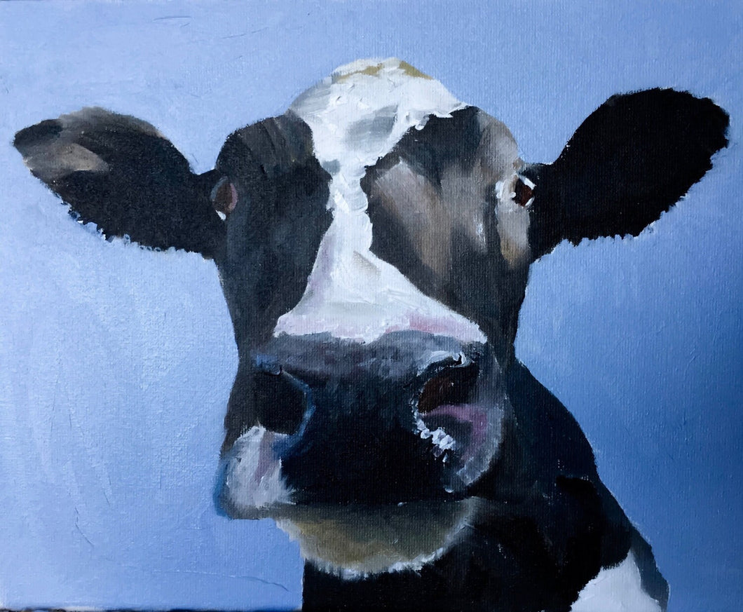 Cow Painting, Cow art, Cow Print, Fine Art - from original oil painting by James Coates