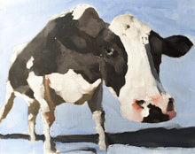 Load image into Gallery viewer, Cow Painting, Prints, Posters, Originals, Commissions, Fine Art - from original oil painting by James Coates
