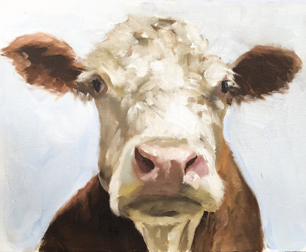 Cow Painting , Prints, Canvas, Posters, Originals, Commissions, Fine Art - from original oil painting by James Coates