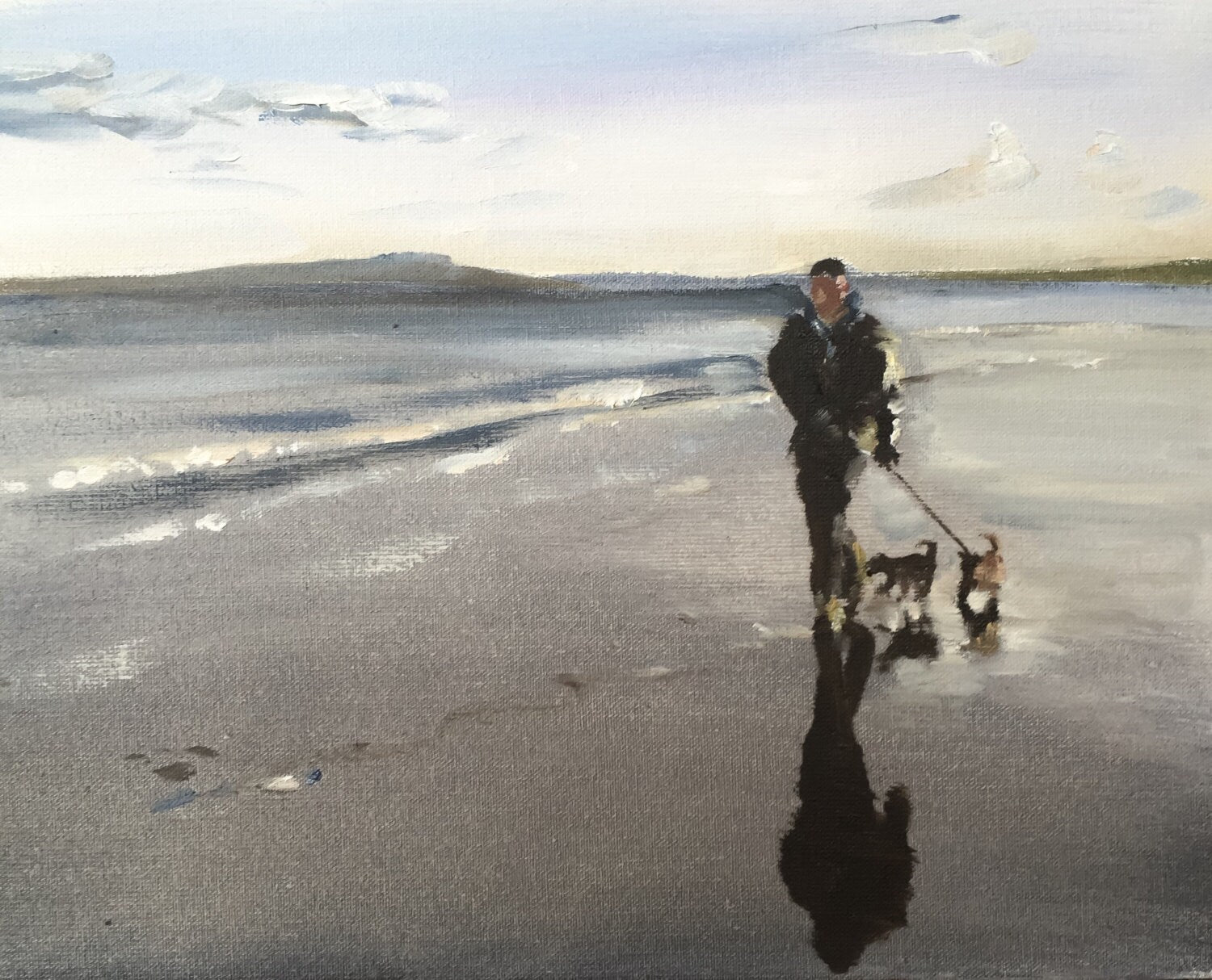 Beach walk Painting, Beach art, Beach Prints , Fine Art, from original ...