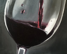 Load image into Gallery viewer, Wine Painting,Wine art, wine Canvas, wine Prints, Fine Art from original oil painting by James Coates
