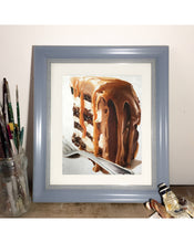 Load image into Gallery viewer, Cake  Painting    Wall art  Canvas Print  Fine Art  from original oil painting by James Coates
