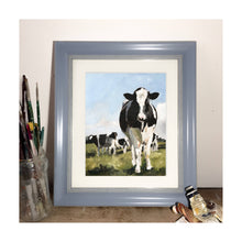 Load image into Gallery viewer, Cow Painting, PRINTS, Canvas, Posters, Originals, Commissions - Fine Art, from original oil painting by James Coates
