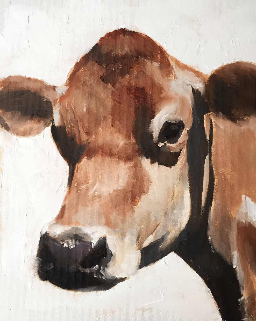 Cow Painting, Prints, Canvas, Posters, Originals, Commissions, Fine Art - from original oil painting by James Coates