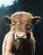 Load image into Gallery viewer, Cow Painting, Prints, Canvas, Posters, Originals, Commissions , Fine Art - from original oil painting by James Coates
