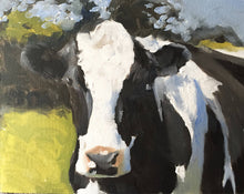 Load image into Gallery viewer, Cow Painting -Cow art - Cow Print - Fine Art - from original oil painting by James Coates
