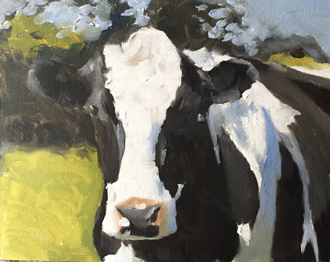 Cow Painting -Cow art - Cow Print - Fine Art - from original oil painting by James Coates