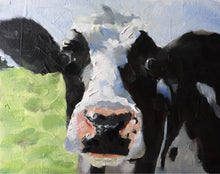 Load image into Gallery viewer, Cow Painting - Cow art - Cow Print - Fine Art - from original oil painting by James Coates
