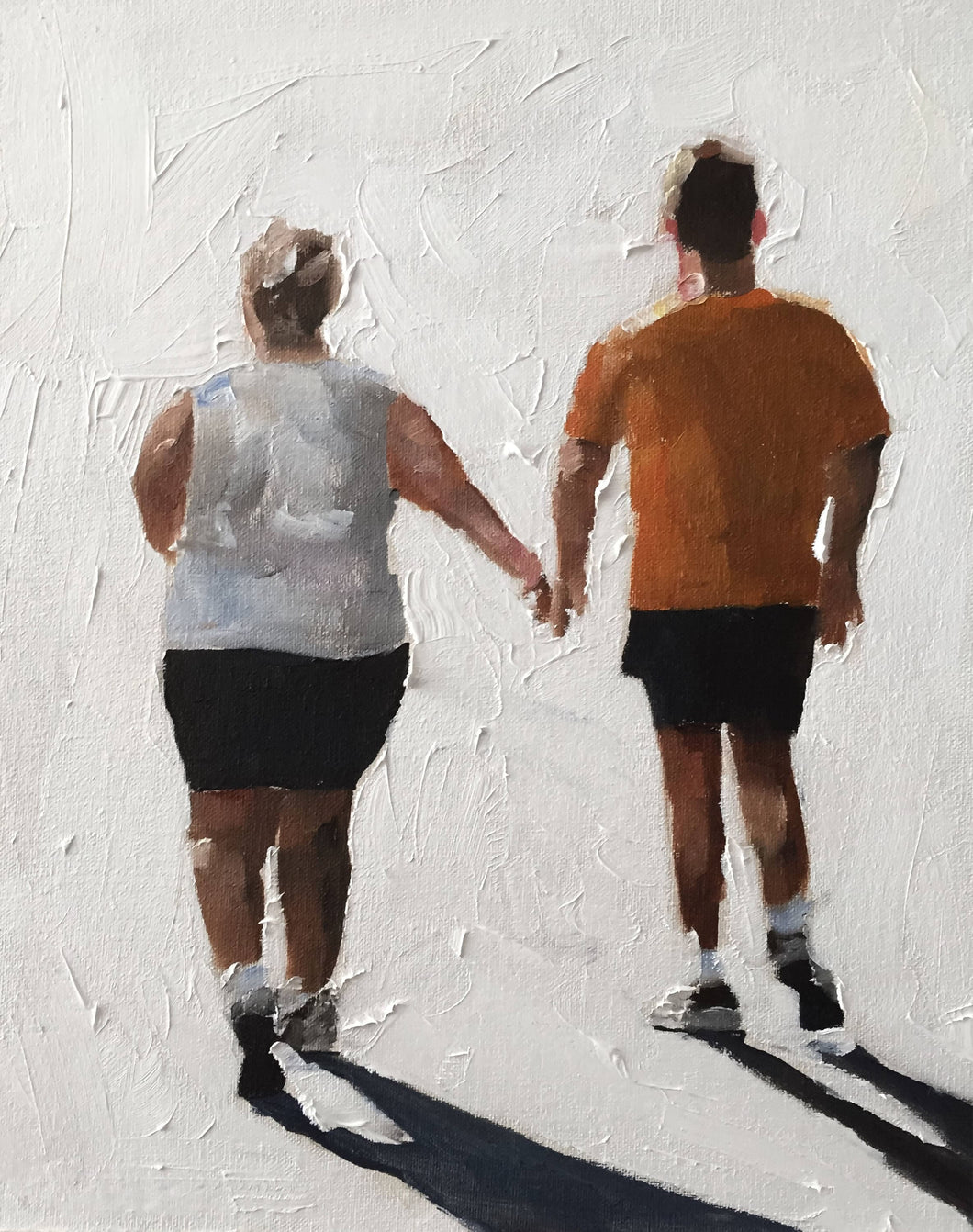 Couple - Painting - Poster - Wall art - Canvas Print - Fine Art - from original oil painting by James Coates