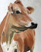 Load image into Gallery viewer, Cow Painting, PRINTS, Canvas, Posters, Originals, Commissions - Fine Art, from original oil painting by James Coates
