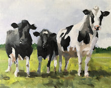 Load image into Gallery viewer, Cow Painting, PRINTS, Canvas, Posters, Originals, Commission - Fine Art, from original oil painting by James Coates
