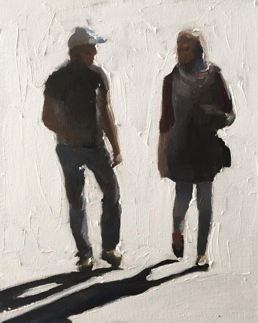 Couple - Painting - Poster - Wall art - Canvas Print - Fine Art - from original oil painting by James Coates