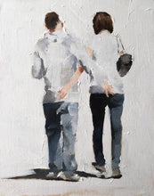 Load image into Gallery viewer, Couple - Painting - Poster - Wall art - Canvas Print - Fine Art - from original oil painting by James Coates
