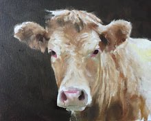 Load image into Gallery viewer, Cow Painting, PRINTS, Cow art, Canvas, Fine Art - from original oil painting by James Coates

