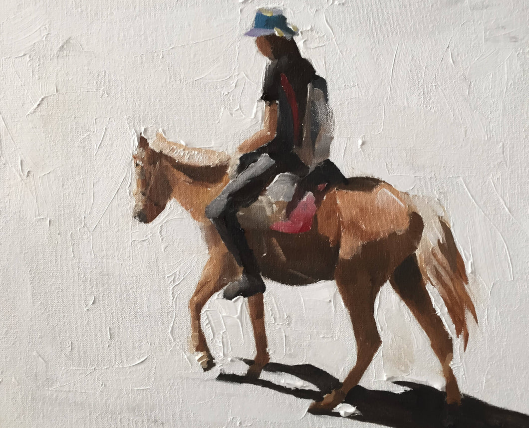 Horse riding Painting, Prints, Canvas,  Posters, Originals, Commissions,  Fine Art - from original oil painting by James Coates