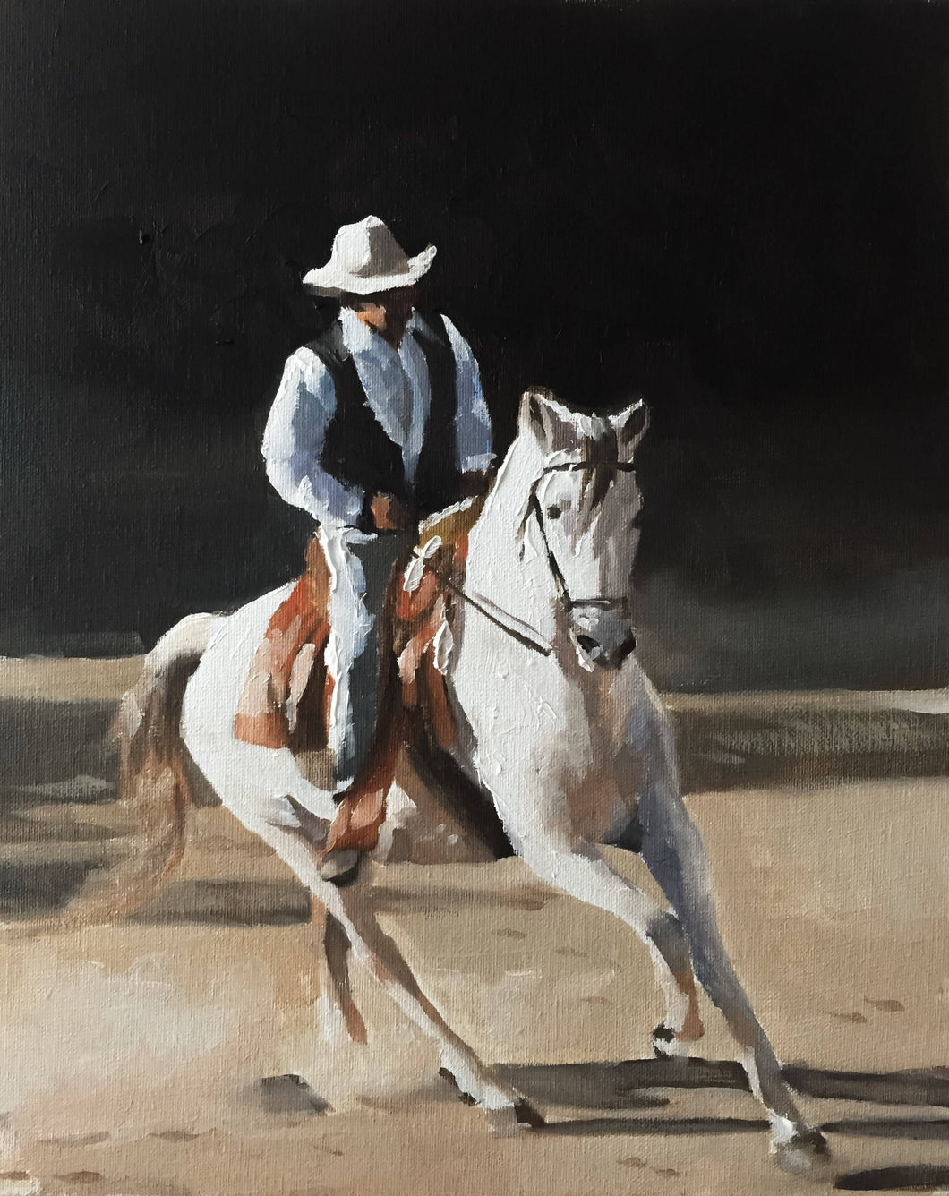 Horse Riding Painting, Prints, Canvas, Posters, Originals, Commissions - Fine Art - from original oil painting by James Coates