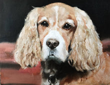 Load image into Gallery viewer, Spaniel Dog Painting - Dog art - Dog Print - Fine Art - from original oil painting by James Coates
