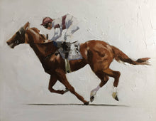 Load image into Gallery viewer, Horse Painting, Horse Poster, Wall art, Canvas Print, Fine Art - from original oil painting by James Coates
